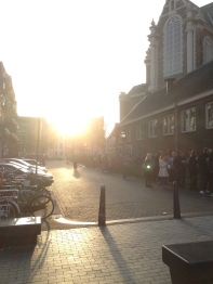 Worth the wait at the Anne Frank House.